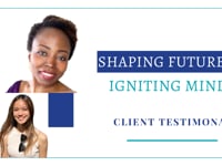 Client sharing with Gospel on her experience with mentoring and coach on her project