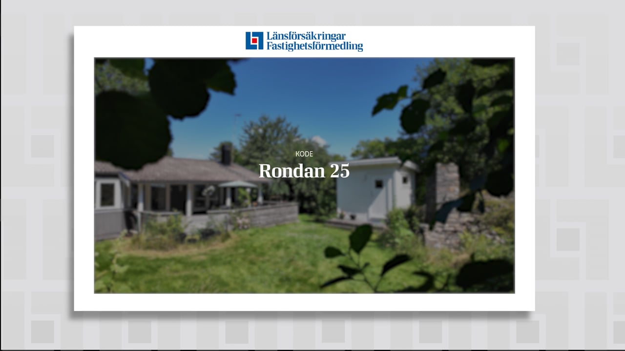 3 rum Villa på Rondan 25 Rörtången/Ödsmålsmosse Kungälvs kommun - video