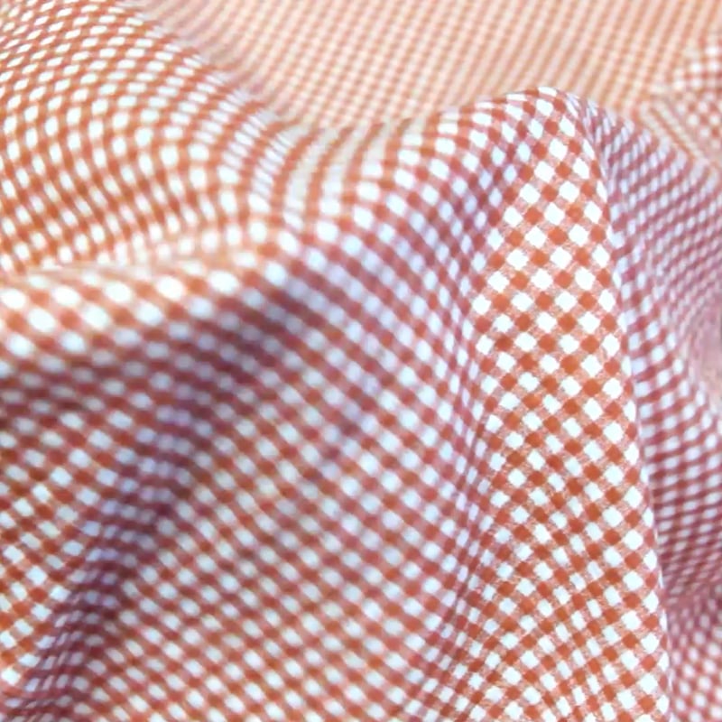 Vidéo: Double gaze 100% coton - Zéphyr terracotta