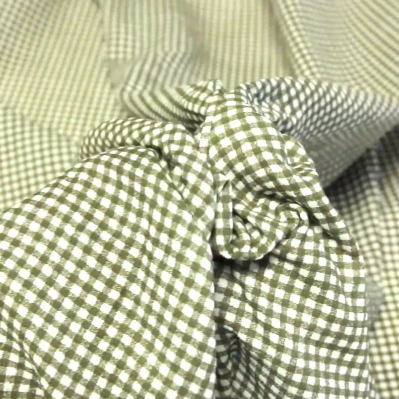 Vidéo: Double gaze 100% coton - Zéphyr kaki