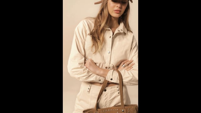 JAQUETA SAN REMO AREIA