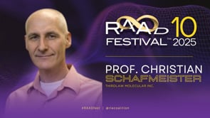19. Prof. Christian Schafmeister: Developing Synthetic Therapeutic Catalysts to Correct Diseases of Aging (INTRO)
