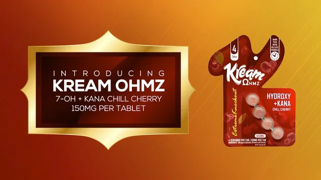 Kream OHMZ Chill Cherry 7-OH + Kana Tablet – 150mg