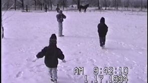 Cousin Snow Day 1994