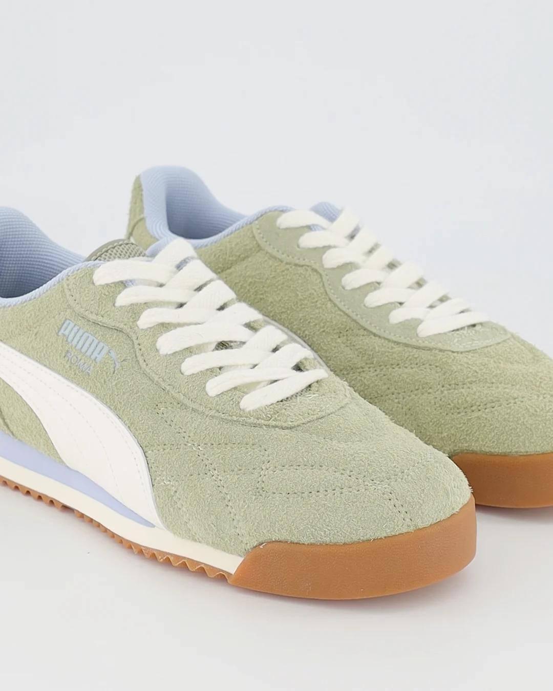 Shop Puma, Puma, Puma Roma Anniversario Suede in Green