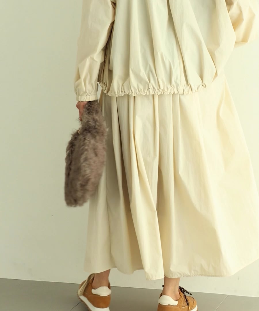 ★BARNYARDSTORM 撥水タフタスカート BARNYARDSTORM スカート / 撥水タフタスカート「セットアップ