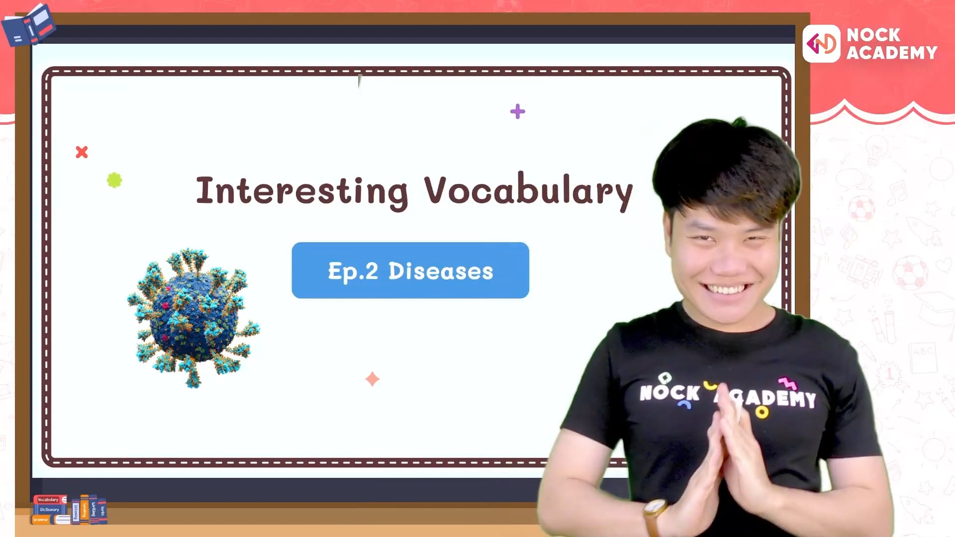 Interesting Vocabulary ศัพท์ควรรู้สุดปัง M1  Diseases