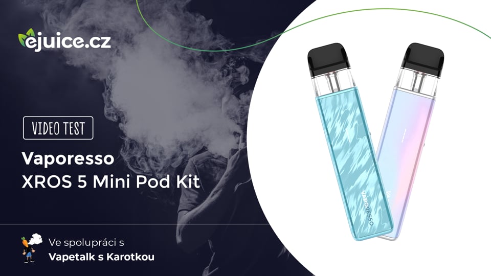 Vaporesso XROS 5 Mini Pod Kit - video test (CZ)