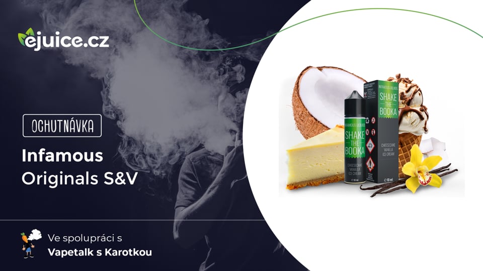 Příchutě Infamous Originals S&V - ochutnávka (CZ)