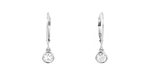 .50 ct. t.w. Lab-Grown Diamond Drop Earrings in Sterling Silver