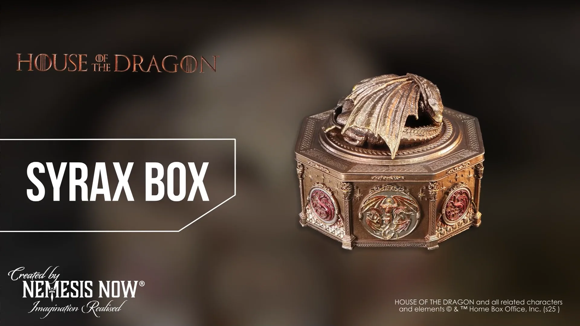 House of the Dragon Syrax Box 16cm