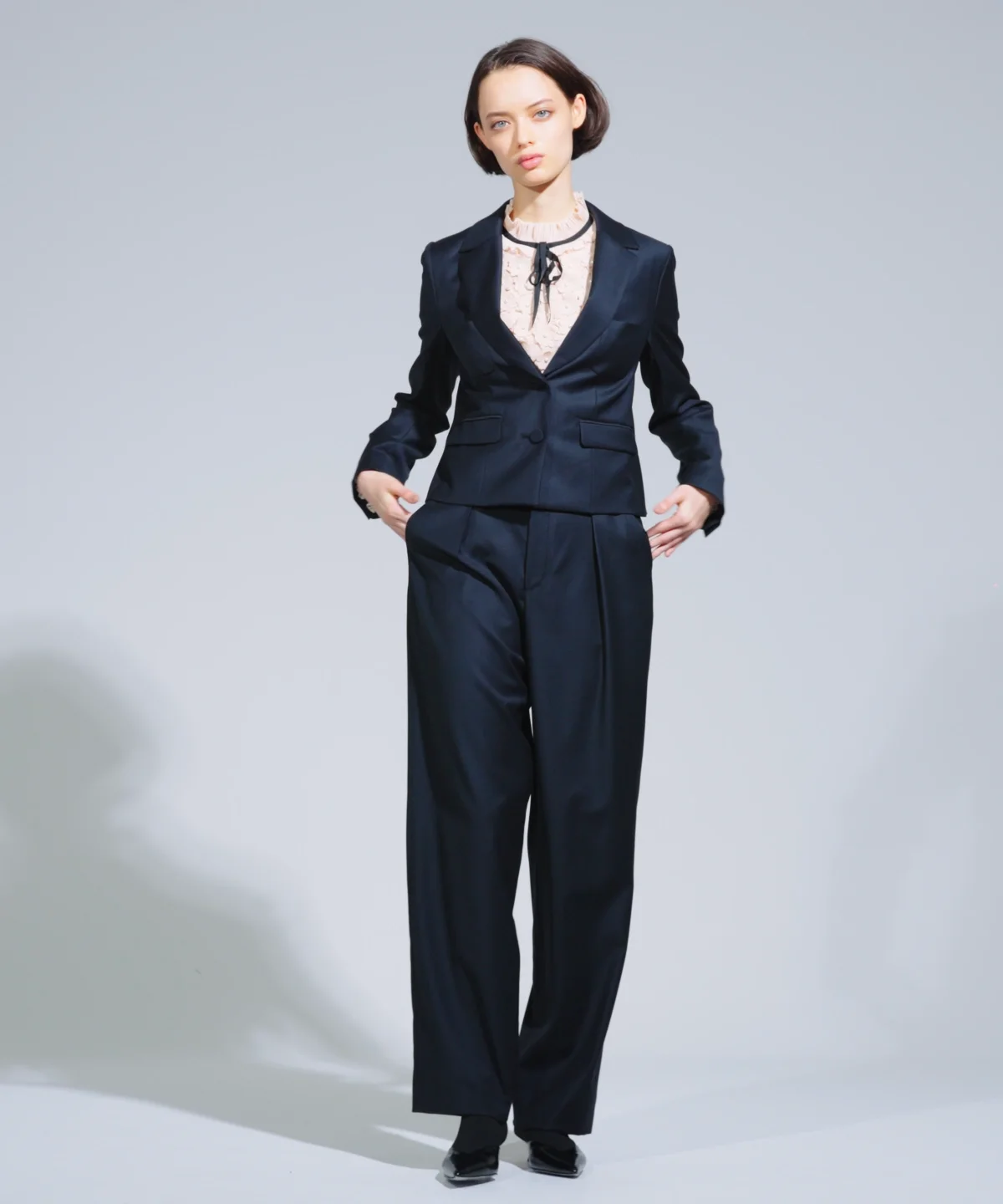 Sov. / ウールシルク テーラードジャケット OUTERS Night STORE