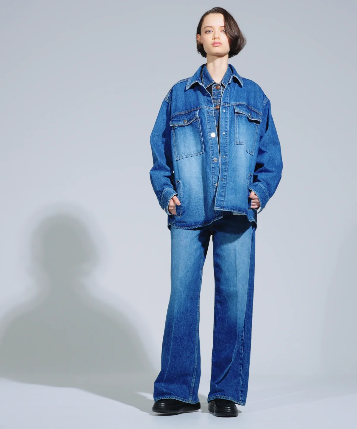 DSC / 13.5oz デニムジャケット TOPS Night STORE | ダブル