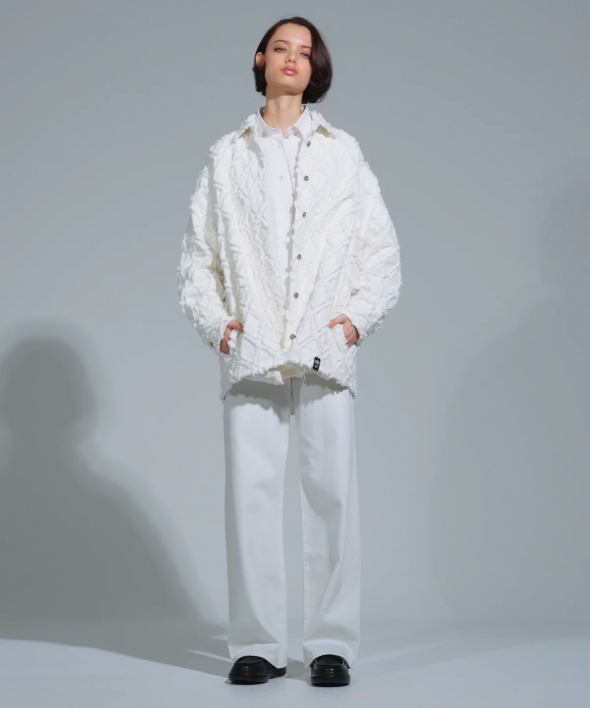 DSC / ダイヤカット デニムシャツ TOPS Night STORE | ダブル