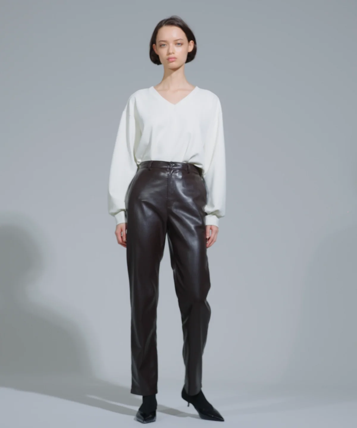 Sov. / フェイクスキン スキニーパンツ(SALE) BOTTOMS Night STORE