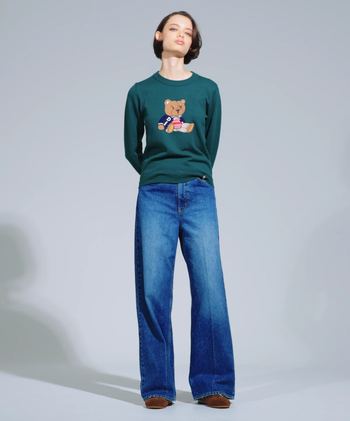 DSC / ベアニットプルオーバー TOPS Night STORE | ダブル