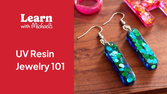 Recorded Live: UV Resin Jewelry for Beginners Expert-Led Craft Tutorial ...