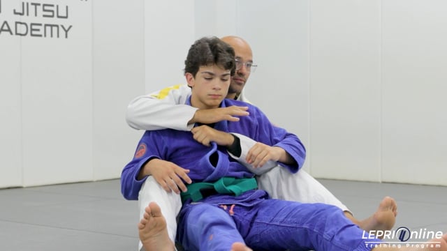 Finishing Submission from the Back Control