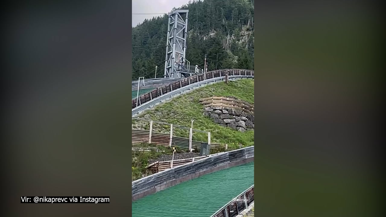 Fenomenalna Nika Prevc skočila prek rekorda legendarne skakalnice