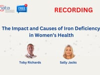 221213 - The impact and Causes of Iron Deficiency in Woman's Health