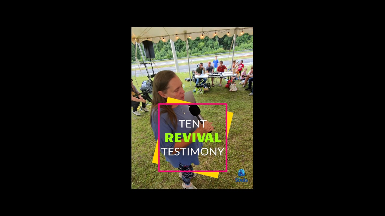 TENT REVIVAL-Her Limp Is Gone—Freedom After Years of Pain