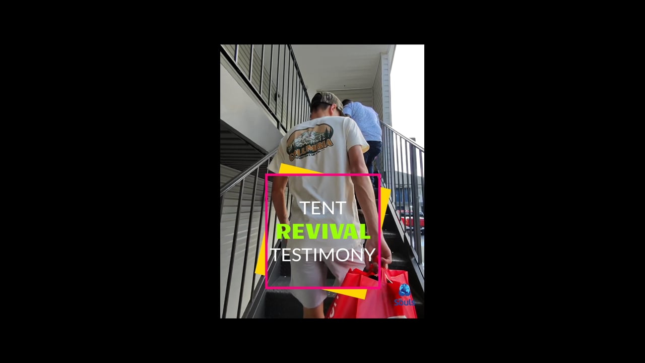 TENT REVIVAL-Teen on a Mission—Sharing Jesus and Hope Door-to-Doo