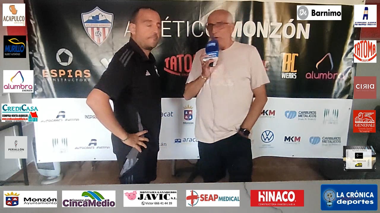 PRETEMPORADA   AT.MONZÓN ALUMBRA 2-1 LLEIDA CF   JORDI  CORTÉS ( ENTRENADOR  LLEIDA CF )