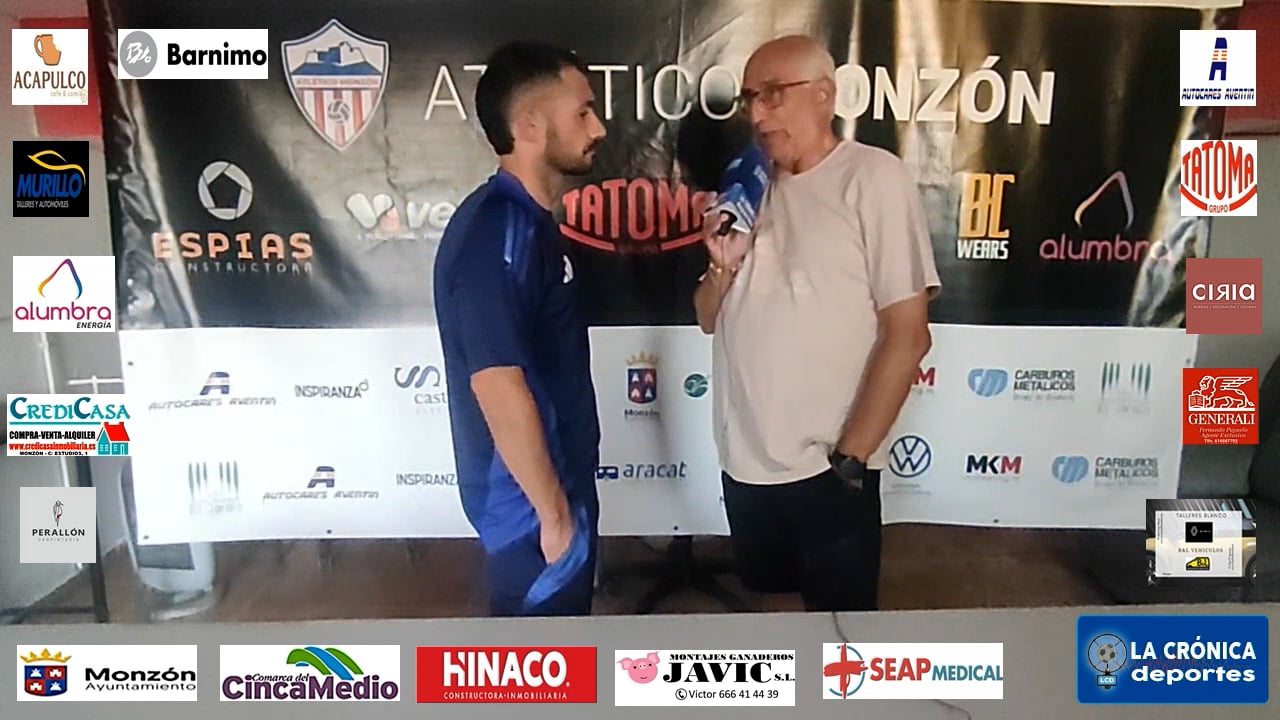 PRETEMPORADA   AT.MONZÓN ALUMBRA  2-1  LLEIDA CF  OSCAR  RUBIO  ( JUGADOR  LLEIDA  CF )