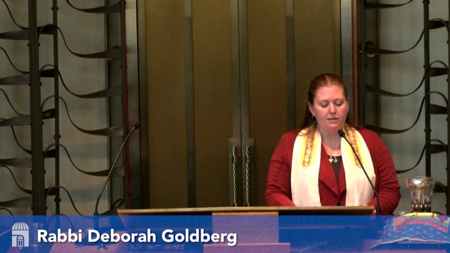 Words shared by Rabbi Goldberg • Erev Shabbat 08/02/25