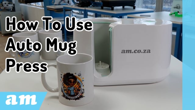Operation Guide for Heatware Hobby Automatic Mug Heat Press, One Button Simple Auto Press