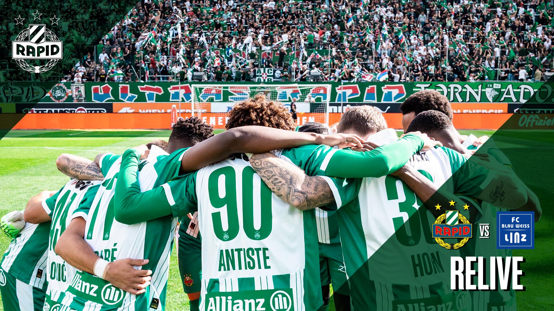 Relive: SK Rapid – Blau-Weiß Linz
