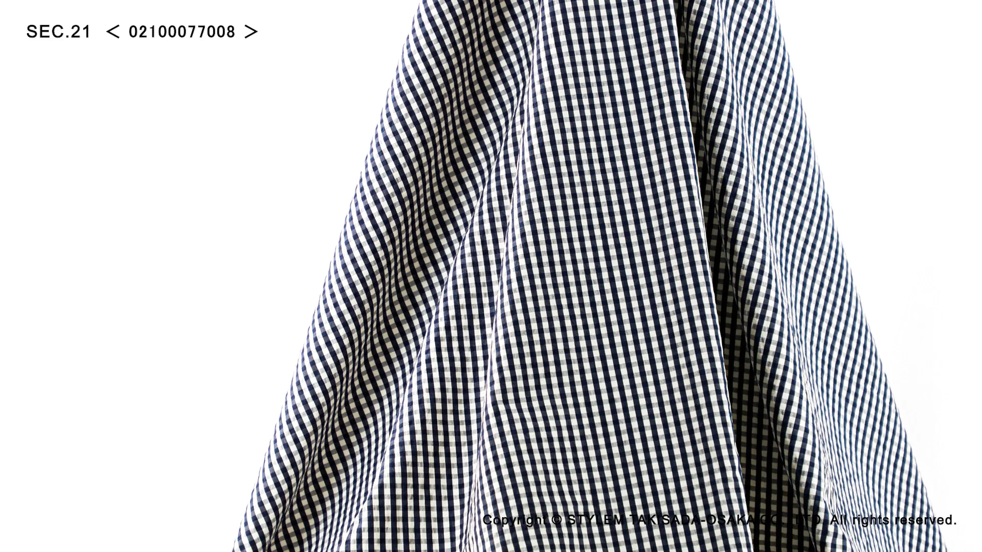 OGF/ｷュプラ播州洗い+LD加工ギンガム[02100077008] | STYLEM FABRIC STORE