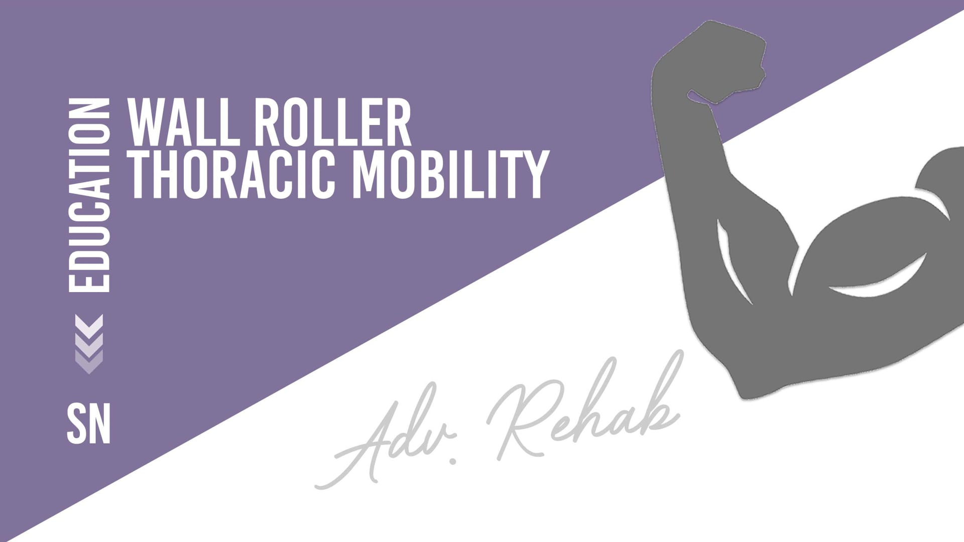Wall Roller Thoracic Mobility