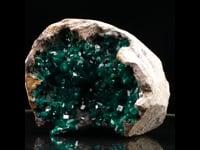 Dioptase on Goethite Vug 4.54 Lb. - B0161