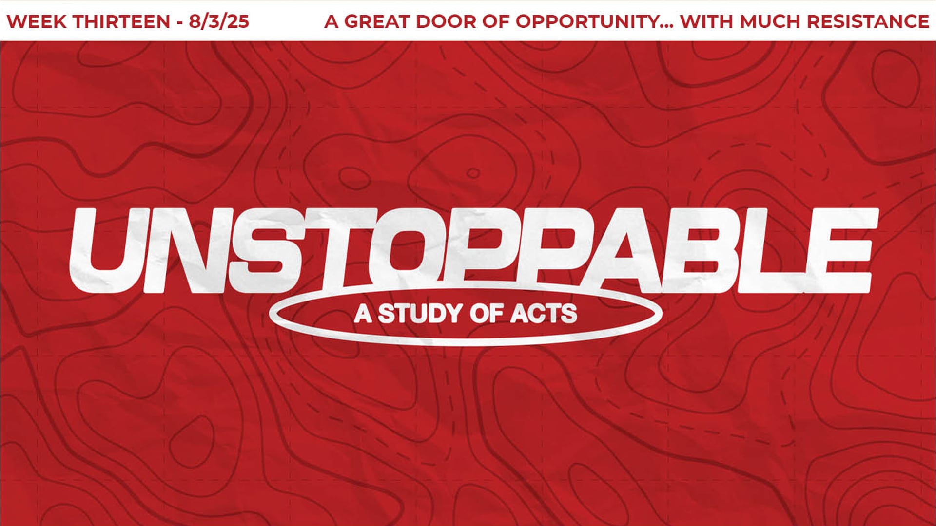 A Great Door of Opportunity... With Much Resistance