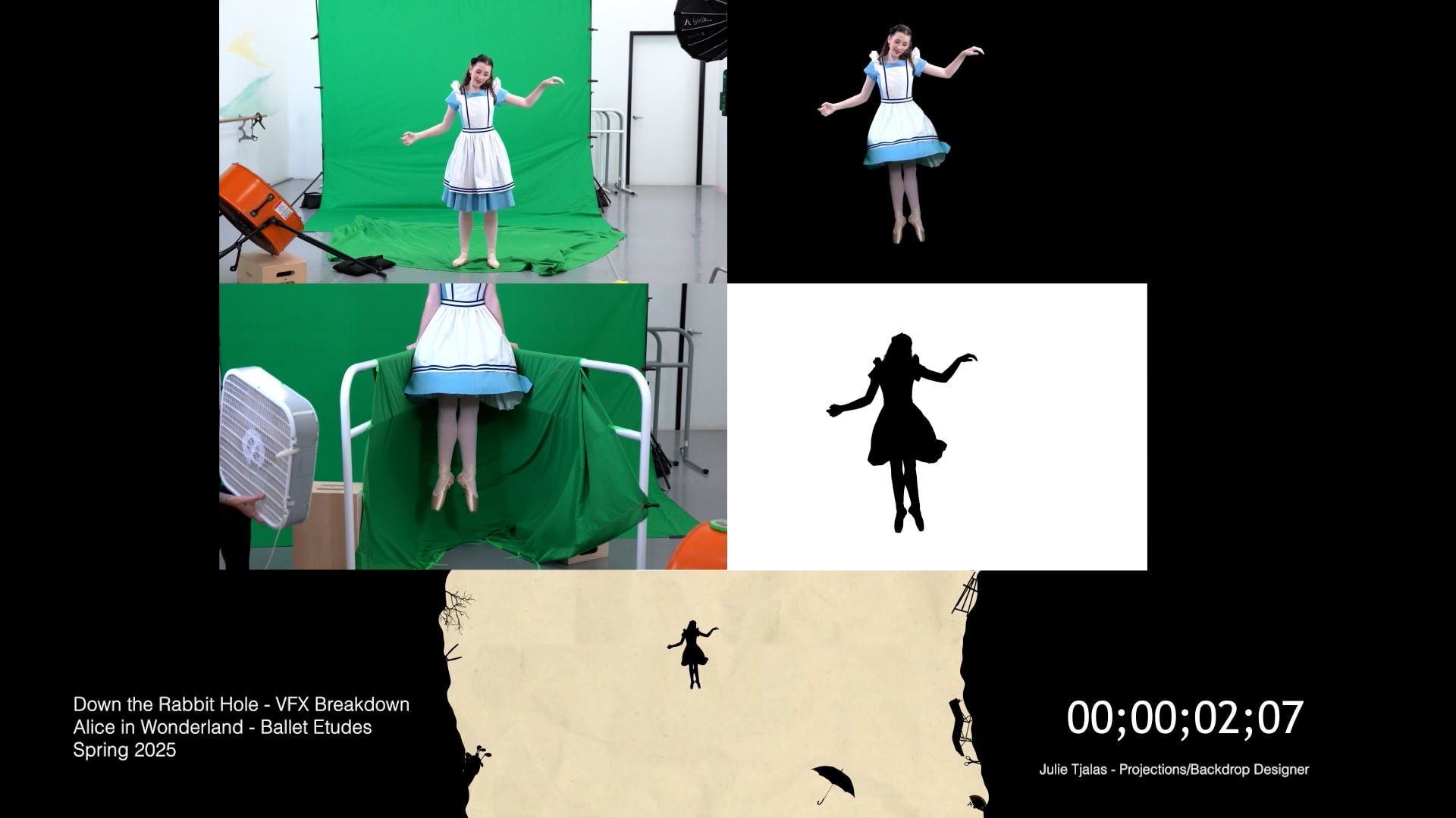 VFX Demo - How Alice Fell Down the Rabbit Hole