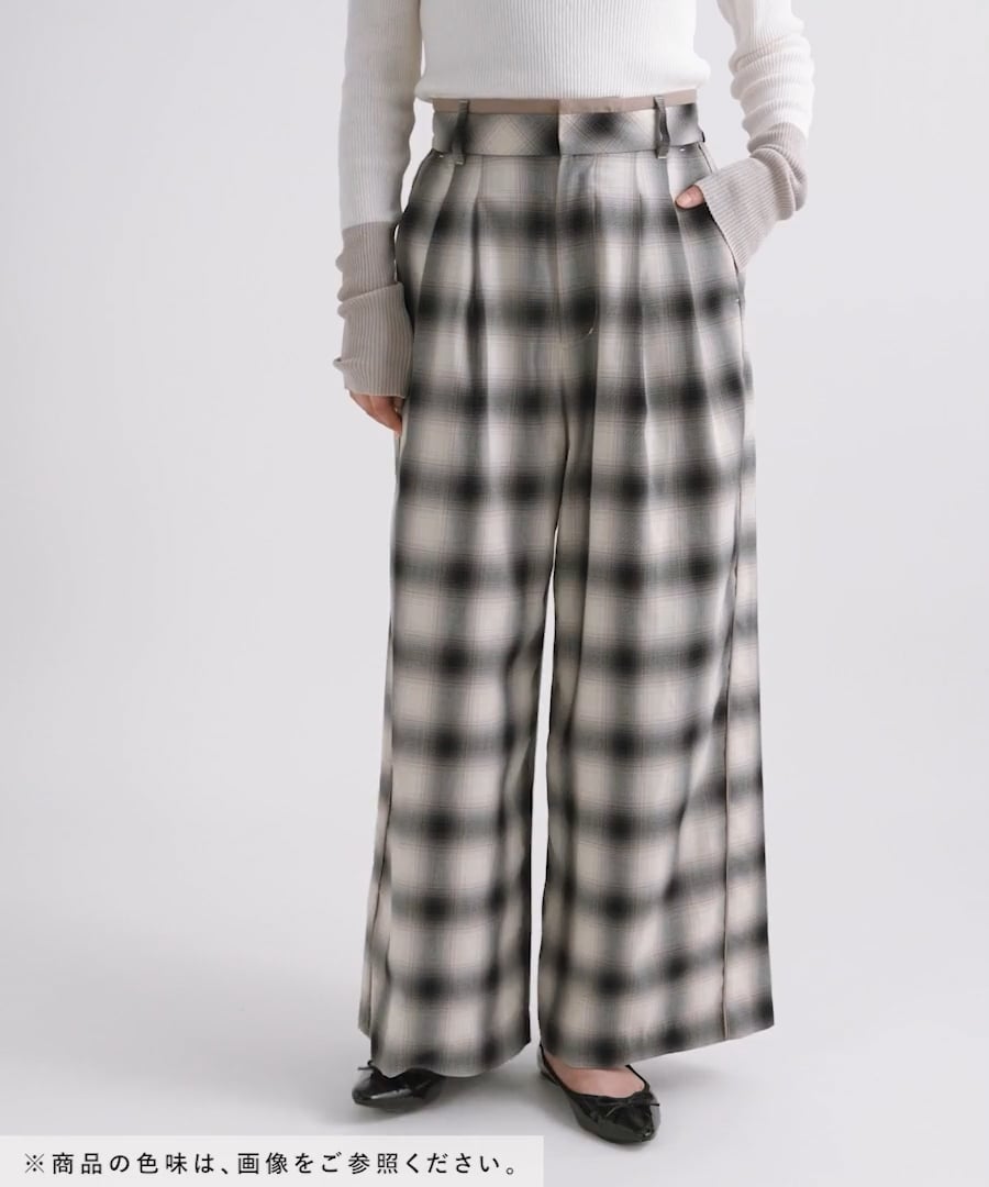 チェック柄パンツ サイズ2 ベージュ/ブラック 楽天市場】チェック パンツの通販