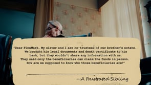 Dear FineMark, Frustrated Admin