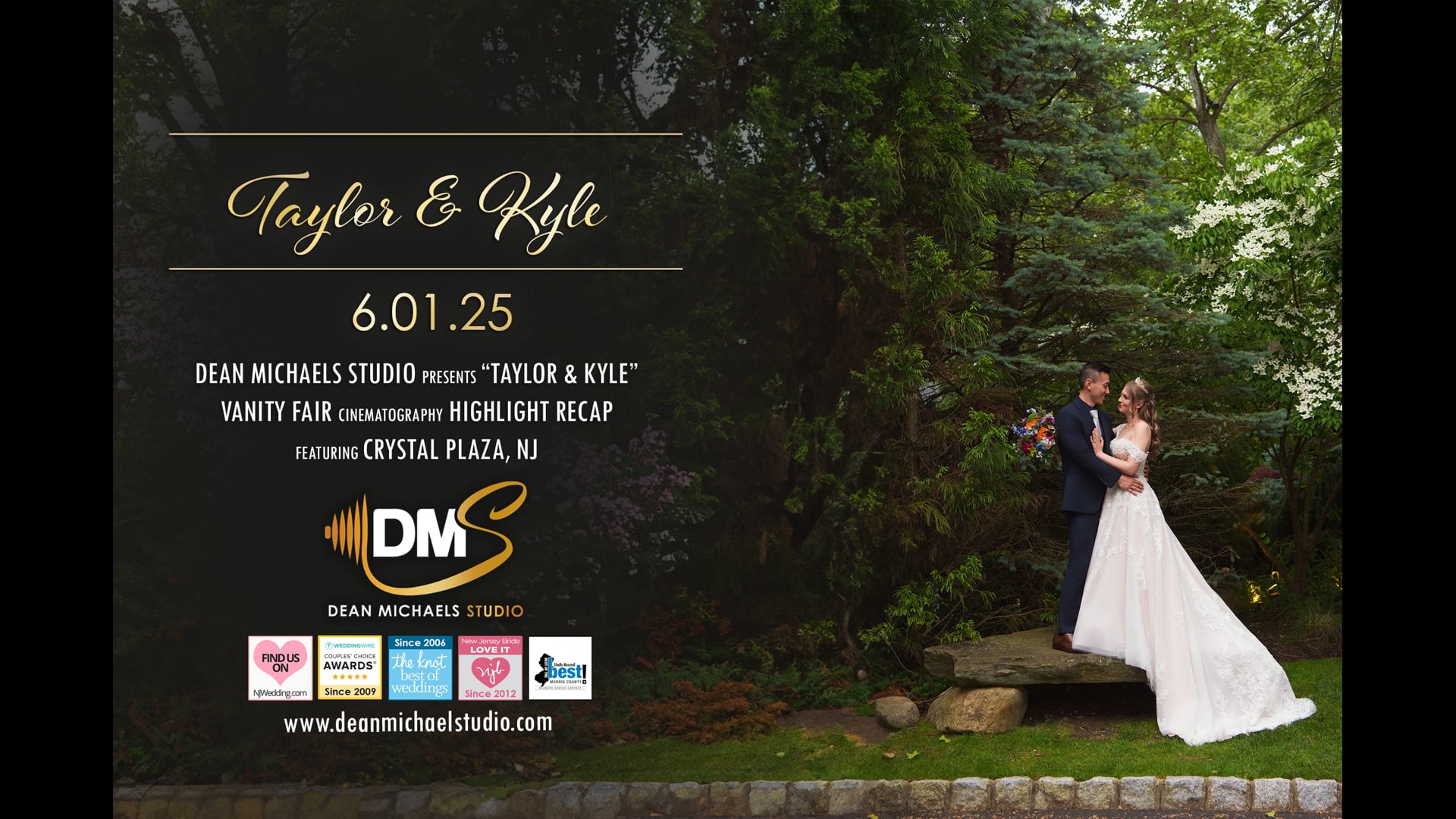 Taylor & Kyle's Wedding Highlight Recap at Crystal Plaza, NJ