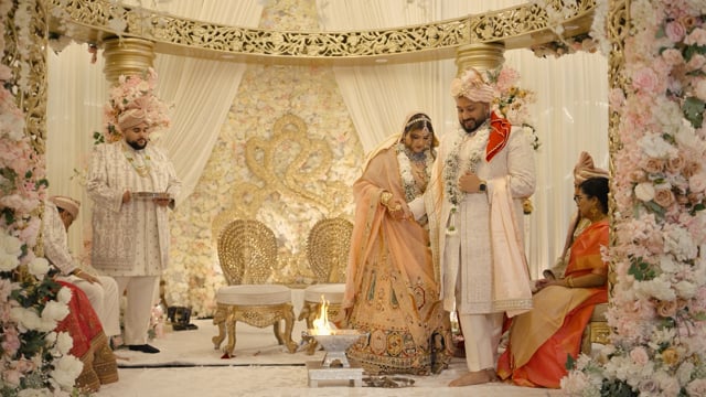 Still from Adhi & Henna same day edit by Happy Soul Films, Toronto wedding videographers