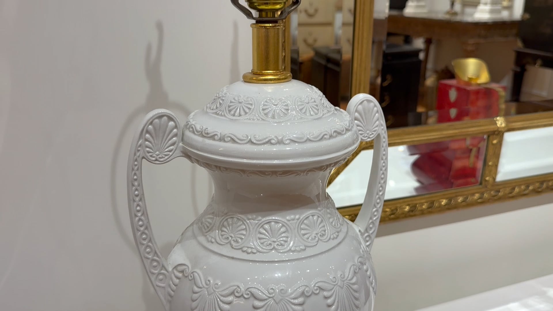 Frederick Cooper, Lenox, Neoclassical Style, White Porcelain