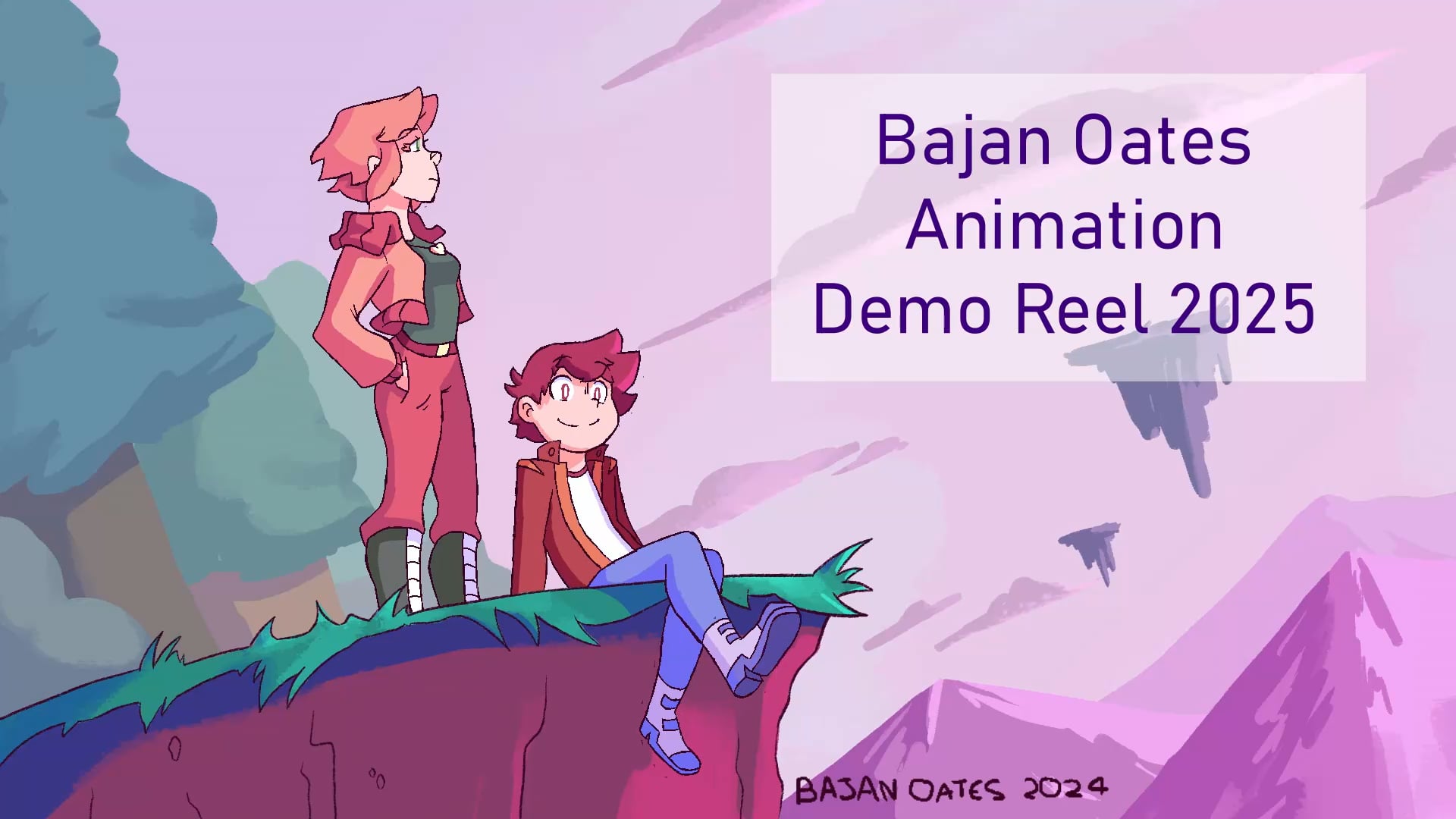 Bajan Oates - animation demo reel 2025