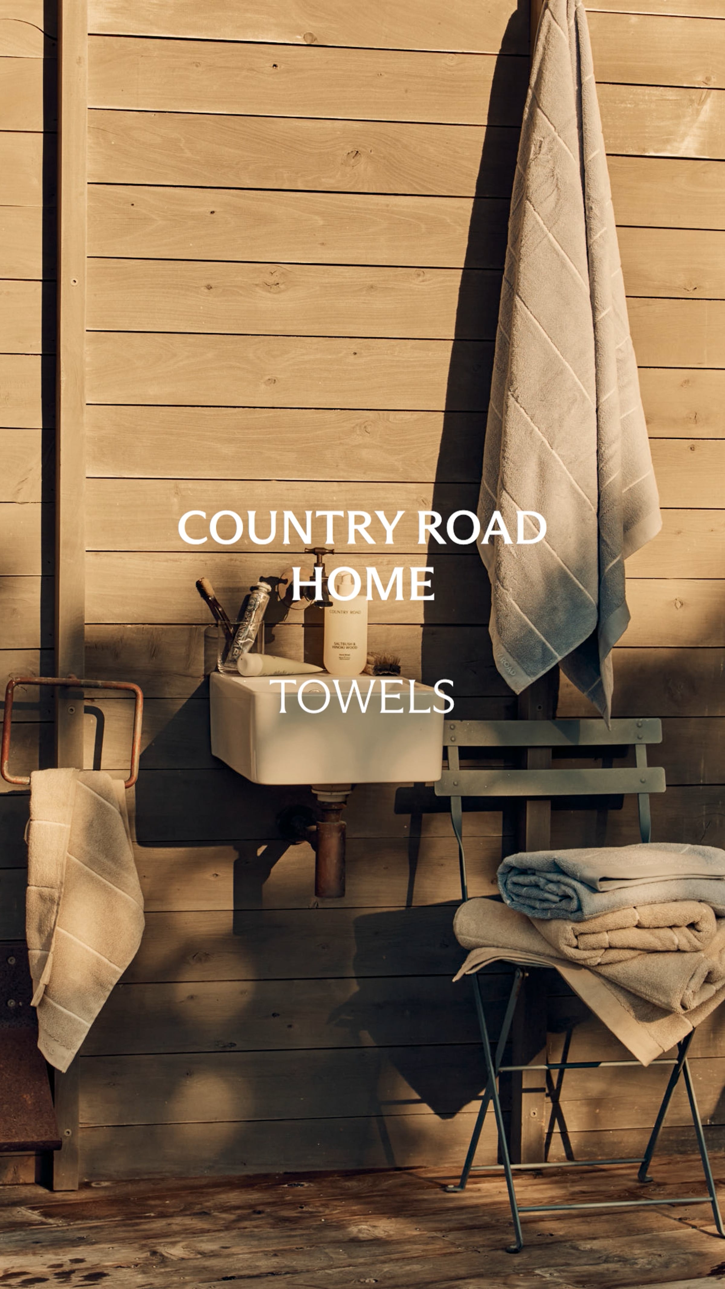 AUG25 COUNTRY ROAD HOME - TOWELS