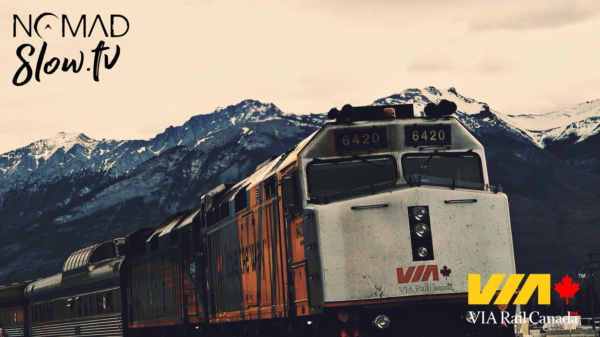 Jasper Departure: Into the Rockies – VIA Rail 11 – The Canadian - East to West | NOMADslow.tv
