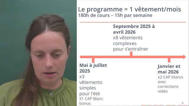 Objectif CAP 2026 Métiers de la mode et Vêtement Flou