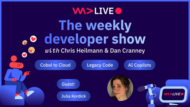  WeAreDevelopers LIVE - the weekly developer show with Chris Heilmann and Daniel Cranney