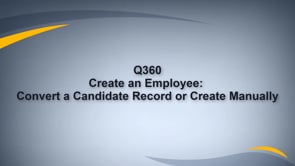 Create an Employee