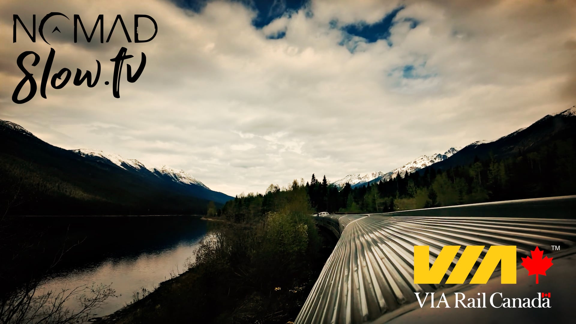 Rockies and Westward – VIA Rail 12 – The Canadian - East to West | NOMADslow.tv