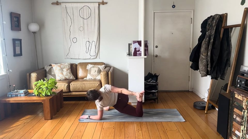 Flow for Fun, a 30-minute vinyasa flow class with Haley Havelock