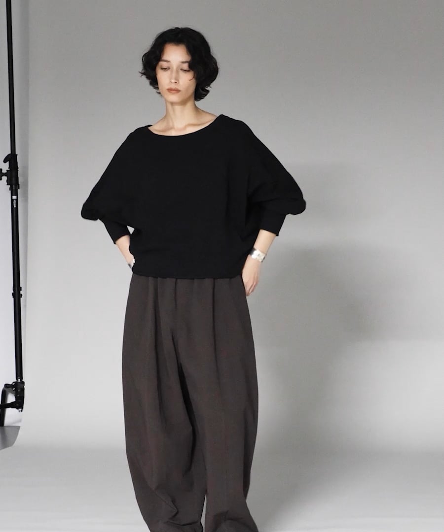 Curensology 25SS 〈&RC〉フレンチテリーショートプルオーバー Curensology(カレンソロジー)/＜&RC＞フレンチテリーショート